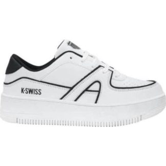 TENIS CASUAL HILVI BLANCO/NEGRO K-SWISS