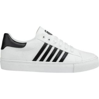 TENIS CASUAL JANNIS BLANCO/NEGRO K-SWISS