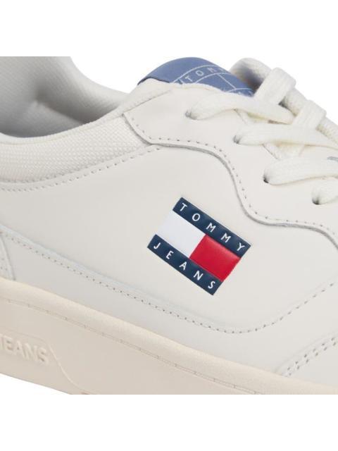 TENIS CASUAL (NEW)TJM CUPSOLE LEATHER ESS BEIGE TOMMY HILFIGER - Image 6