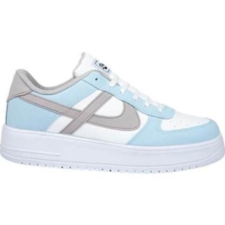 TENIS CASUAL PLATAFORMA AZUL PANAM