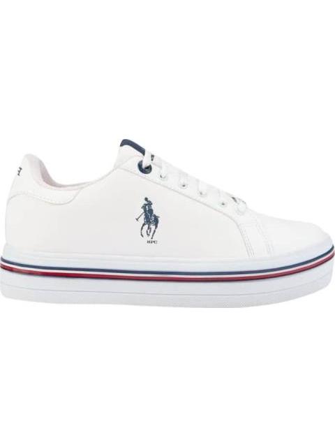 TENIS CASUAL PLATAFORMA BLANCO HPC POLO