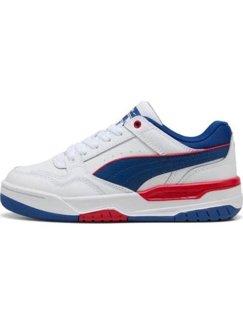 TENIS CASUAL PUMA REBOUND V6 LO JR BLANCO PUMA