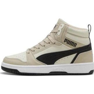 TENIS CASUAL PUMA REBOUND V6 MID JR BEIGE PUMA
