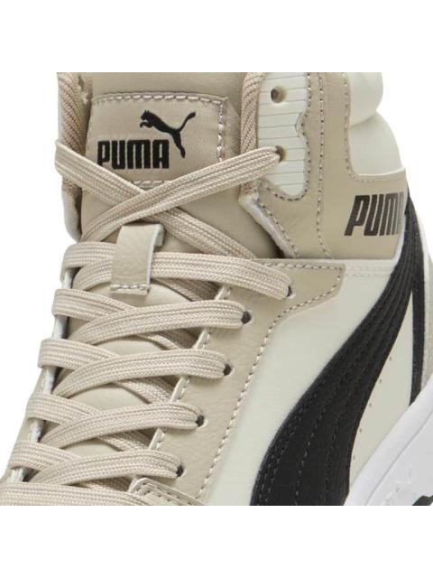 TENIS CASUAL PUMA REBOUND V6 MID JR BEIGE PUMA - Image 6