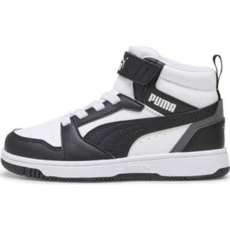 TENIS CASUAL REBOUND V6 MID AC PS BLANCO/NEGRO PUMA