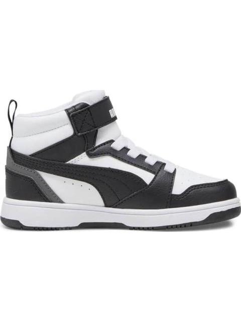 TENIS CASUAL REBOUND V6 MID AC PS BLANCO/NEGRO PUMA - Image 4