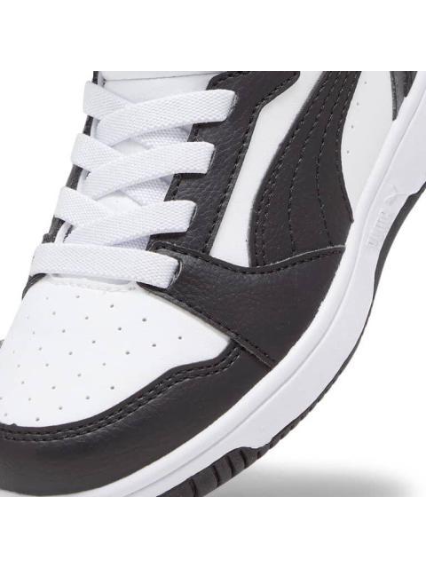 TENIS CASUAL REBOUND V6 MID AC PS BLANCO/NEGRO PUMA - Image 5