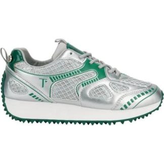 TENIS CASUAL RETRO PLATA THALIA SODI