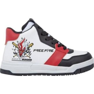 TENIS CASUAL ROJO FREE FIRE