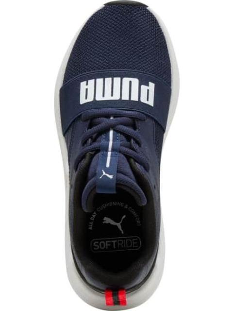 TENIS CASUAL SOFTRIDE WIRED 2 JR AZUL MARINO PUMA - Image 3