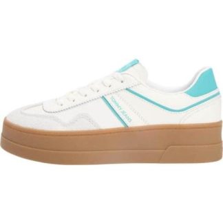 TENIS CASUAL THE GREENWICH FLATFORM BLANCO TOMMY HILFIGER