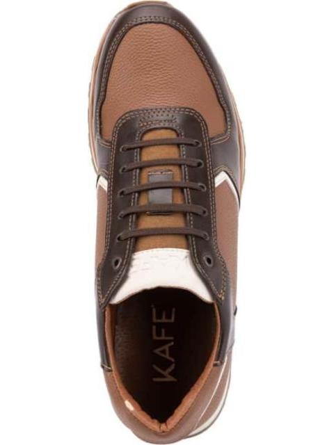 TENIS CASUAL TIPO PIEL CAFE KAFE - Image 3