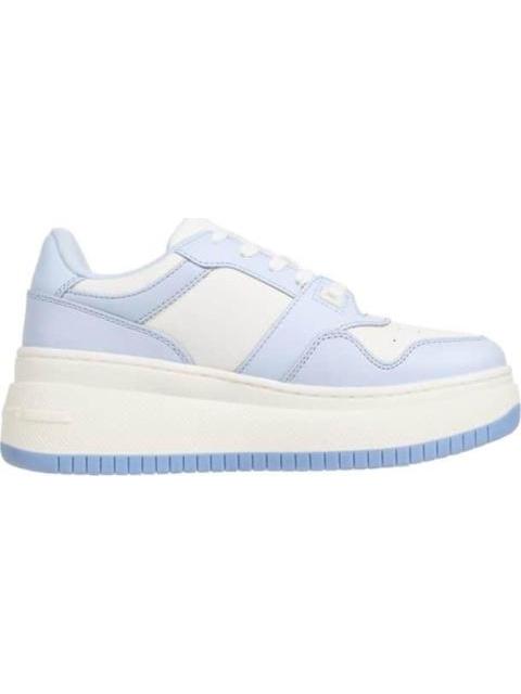 TENIS CASUAL TJW RETRO BASKET FLATFORM ESS BLANCO TOMMY HILFIGER - Image 4