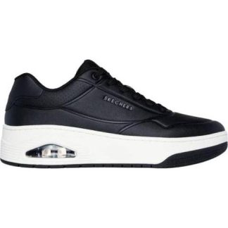TENIS CASUAL UNO COURT NEGRO SKECHERS1