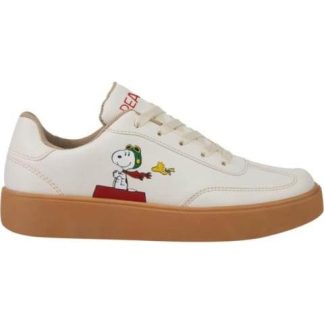 TENIS CASUAL URBANO BEIGE/HUESO PEANUTS