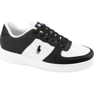 TENIS CASUAL URBANO BLANCO/NEGRO HPC POLO