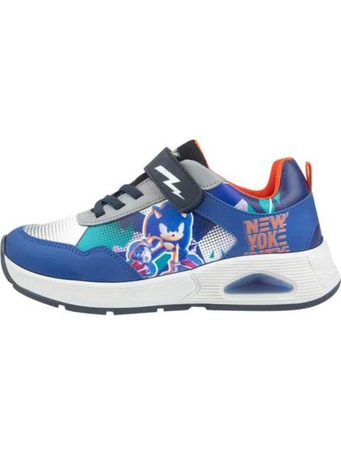 TENIS CASUAL URBANO CHOCLO SONIC AZUL SONIC