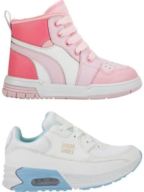 TENIS CASUAL URBANO KIT 2 PARES MULTICOLOR URBAN SHOES