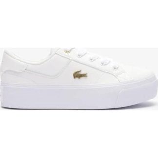 TENIS CASUAL ZIANE PLATFORM 124 2 CFA BLANCO LACOSTE