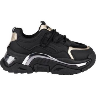 TENIS CHUNKY PLATAFORMA TRACK NEGRO NEXT CO