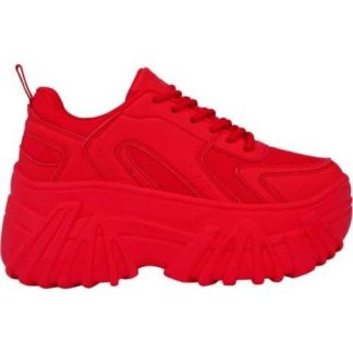 TENIS CHUNKY ROJO BELINDA PEREGRIN