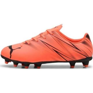 TENIS DE FUTBOL ATTACANTO FG AG JR NARANJA PUMA