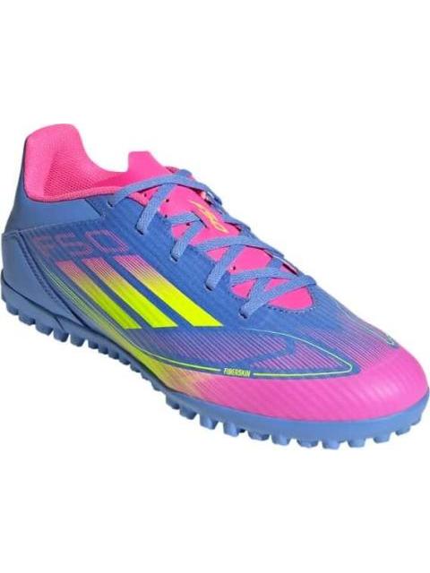 TENIS DE FUTBOL F50 CLUB TF AZUL ADIDAS