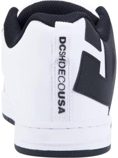 TENIS SKATE COURT GRAFFIK BLANCO/NEGRO DC SHOES - Image 3