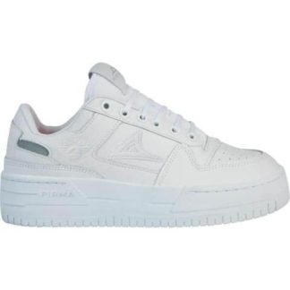 TENIS ESCOLAR DE PIEL BLANCO PIRMA