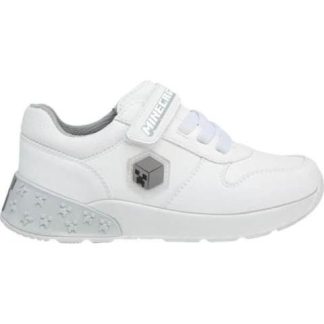 TENIS ESCOLAR MINECRAFT BLANCO MINECRAFT