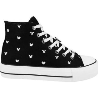 TENIS MICKEY BOTA NEGRO MICKEY MOUSE