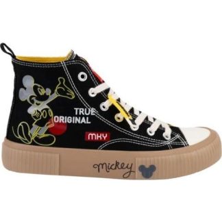 TENIS MICKEY BOTA NEGRO MICKEY MOUSE