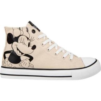 TENIS MINIE BOTA BEIGE MINNIE MOUSE