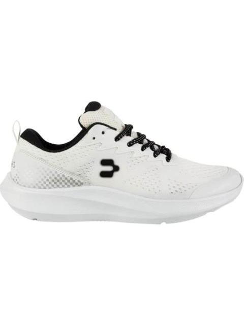 TENIS PARA CORRER MALLA SAGRES BLANCO/NEGRO CHARLY