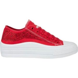 TENIS PEDRERIA ROJO BELINDA PEREGRIN