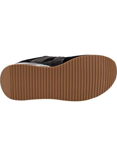 TENIS RETRO PLATAFORMA FRANJA BLANCO/NEGRO NEXT CO - Image 4