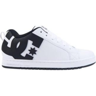 TENIS SKATE COURT GRAFFIK BLANCO/NEGRO DC SHOES