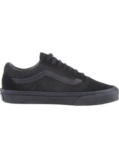 TENIS SKATE OLD SKOOL NEGRO VANS LATINO