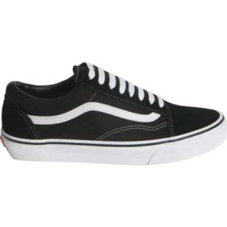 TENIS SKATE OLD SKOOL NEGRO VANS LATINO