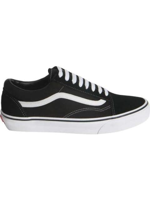 TENIS SKATE OLD SKOOL NEGRO VANS LATINO
