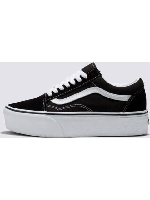 TENIS SKATE UA OLD SKOOL STACKFORM NEGRO VANS LATINO