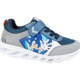 TENIS SONIC CON LUCES AZUL SONIC