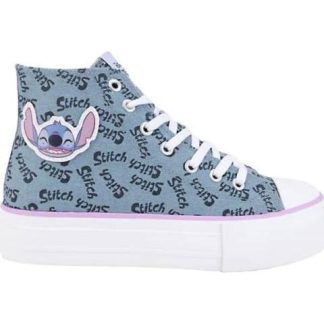 TENIS STITCH BOTA AZUL STITCH