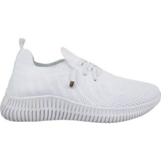 TENIS TEJIDO SLIP ON CON AGUJETA BLANCO NEXT CO