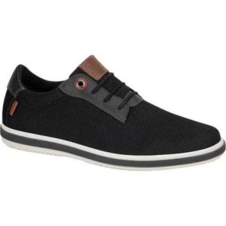 TENIS URBANO CASUAL AGUJETA NEGRO LEVIS
