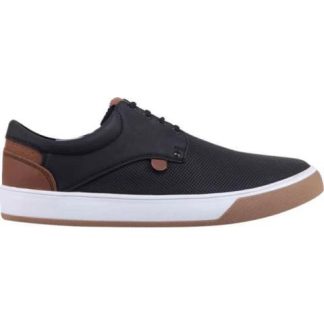 TENIS URBANO CASUAL AGUJETA NEGRO MIRAGE