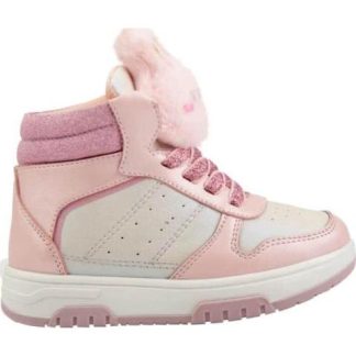 TENIS URBANO CASUAL BOTA AGUJETA ELASTICA CONEJO BLANCO BAMBINO