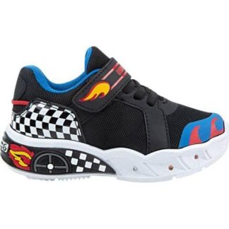 TENIS URBANO CASUAL CHOCLO CONTACTEL LUCES NEGRO URBAN SHOES