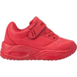 TENIS URBANO CASUAL CHOCLO CONTACTEL MONOCROM ROJO URBAN SHOES