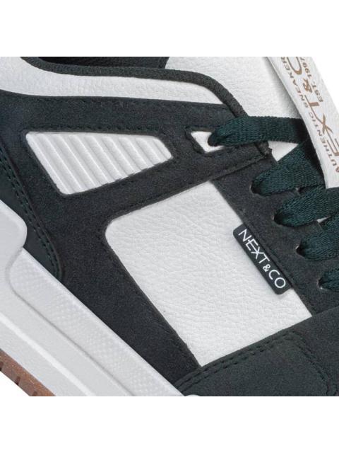 TENIS URBANO CHOCLO CLASICO BICOLOR VERDE NEXT CO - Image 6